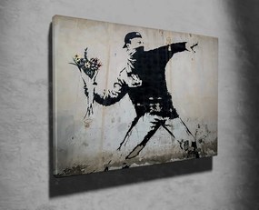 WY18 Banksy vászonkép, 70 x 100 cm
