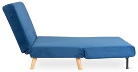 Ágyazható Fotel Sötétkék Színben. MARRY 2