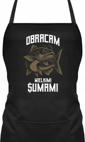 Forgatom a nagy harcsákat Kötény Ajándék Horgászoknak