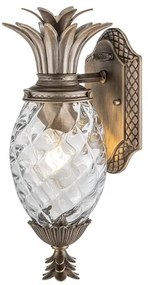 Hinkley HK-PLANTATION-S-BU - Kültéri lámpa PLANTATION 1xE27/40W/230V IP44 bronz