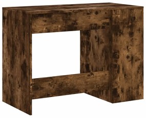 füstös tölgy színű szerelt fa íróasztal 102x50x75 cm