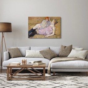 Kép - Henri de Toulouse-Lautrec, The Sofa, reprodukciók (90x60 cm)