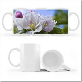 Almafa virág fényképes bögre