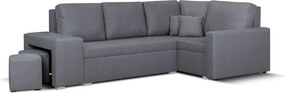 MODO2 Kinyitható sarokkanapé Világosszürke