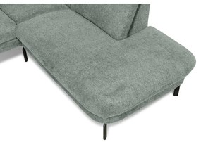 Világosszürke sarokkanapé (jobb oldali) Gomero – Scandic