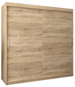 Ruhásszekrény 200 cm Toki (szonoma tölgy + szonoma tölgy). 1064858
