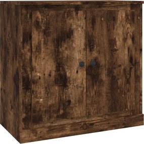 vidaXL sonoma tölgy színű szerelt fa tálalószekrény 70x35,5x67,5 cm