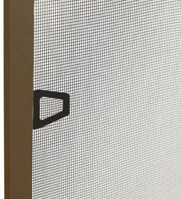 barna ablakszúnyogháló 90x120 cm
