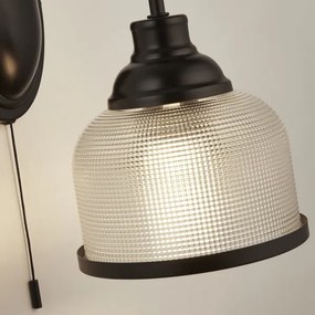 Searchlight 2671-1BK - Fali lámpa BISTRO 1xE27/60W/230V fekete