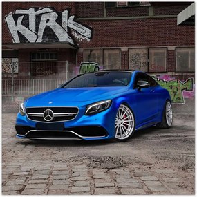 Poszterek 100x100 Mercedes sportautó