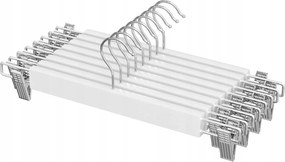 Purpo nadrágakasztó szett 8 db fehér