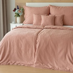 Matějovský Sofie Rose Pink Bambusz damaszt ágyneműhuzat, 140 x 220 cm, 70 x 90 cm, 140 x 220 cm, 70 x 90 cm