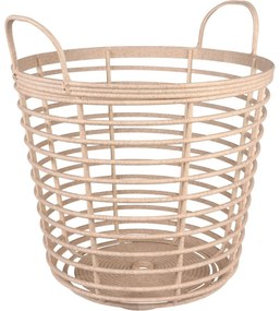 Downey kerti kosár krém, 37,4 x magasság 40 cm, ekowood