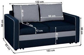 Széthúzható kanapé  Donda (inari 72 a 80) . 1063833