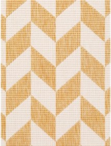 Okkersárga-krémszínű kültéri-beltéri futószőnyeg 80x200 cm Haringey Terrick – Ted Baker