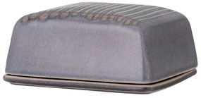 Raben szürke agyagkerámia vajtartó, ø 13 cm - Bloomingville