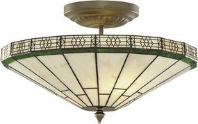 Tiffany Mennyezeti Lámpa Többszínű NEW YORK SEARCHLIGHT 4417-17