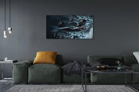 Canvas képek tenger sziréna 100x50 cm