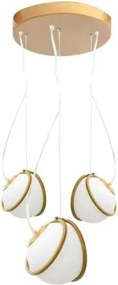 MORETTI MO7599 ZIG Glamour Függesztett Lámpa E14 IP20