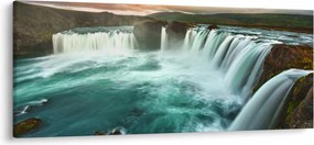 Kép - Vízesések (120x50 cm)