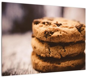 Cookies süti képe (üvegen) (70x50 cm)