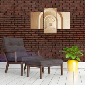 Kép - Bézs átjáró (90x60 cm)