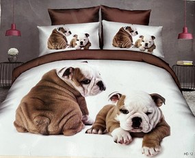 BULDOG fotó ágynemű 140x200 cm 7 szett csomag Ágynemű mérete: 140x200 cm, A csomag tartalma: 7 Készletcsomagolás