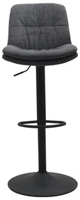 Sötétszürke állítható magasságú bárszék Colville – Unique Furniture