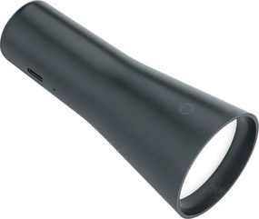 Matt fekete fém LED asztali lámpa (magasság 36 cm) Maxi – Reality