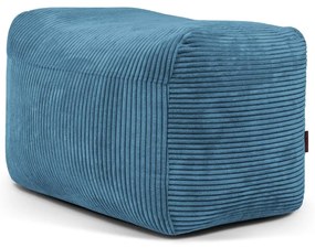 Kék kordbársony babzsákfotel Plus 70 Lounge – SLOWDOWN