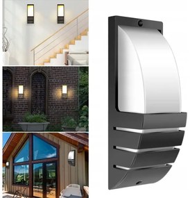 Kültéri fali lámpa NALANI 1xE27/18W/230V IP54