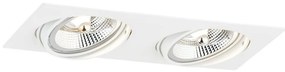 Argon OLIMP PLUS 1046 BZ Beépíthető spotlámpa 2x15W/GU10/ES111 IP20