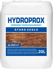 Hidroprox Páramentesítő Impregnálószer Régi Tégla 20L