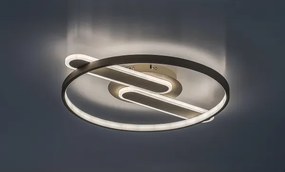 Rabalux 71468 - BRANTIEL LED dimmelhető mennyezeti lámpatest LED/55W/230V 3000-6000K 53x45 cm+távirányító