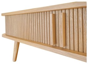 Dohányzóasztal tölgyfa dekorral 58x107.5 cm Rove – Woodman
