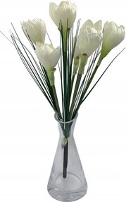 Krokodil csokor 39 cm krémszínű