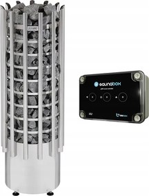 Szauna kályha szett Harvia Glow TRT70E 7kW SzaunaBox vezérlő