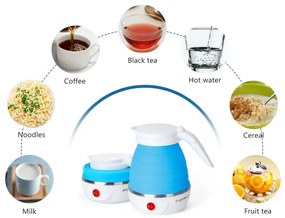 Aigostar utazó vízforraló 600 ml 1000W/230V