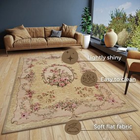 Bézs szőnyeg 150x220 cm Asmaa – Hanse Home