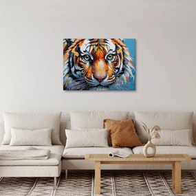 Kép - Tigris látképe, festmény (70x50 cm)