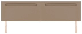 Fejtámla Sima Design Cappuccino 200 cm Műbőr