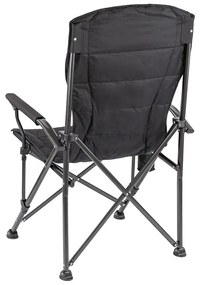Leziter XL karfás horgász szék pohártartóval fekete