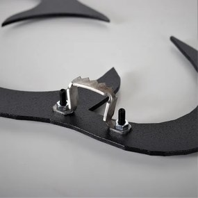 Falióra 70 cm 1xAA fekete/arany