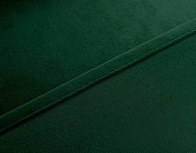 Sötétzöld fényzáró függöny VELVET 140x270 cm Felfüggesztés: Hullámos sínszalag