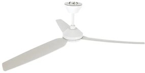 Lucci air 21616249 - Mennyezeti ventilátor POLIS IP55 fehér + távirányítás