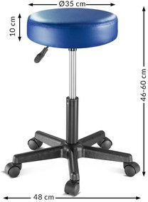 Casaria® Sámli kerekeken - kék