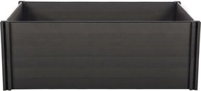 Emelt virágágyás G21 Crop 183 x 143 x 80, WPC,Eben, 80 cm
