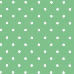 Dots vintage menta öntapadós tapéta 45cmx2m