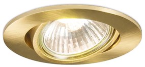 Okos, süllyesztett, dönthető spotlámpa arany színben, Wifi GU10-zel - Cisco