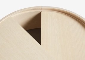 Kisasztal "Arc", 2 változat - Woud Variáns: tölgyfa